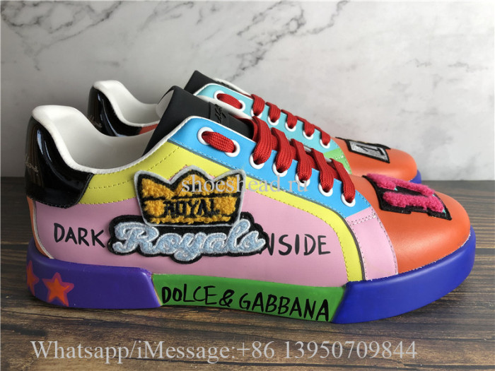Dolce & Gabbana Portofino Sneakers Multicolor