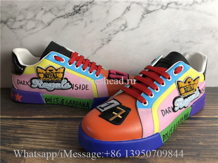 Dolce & Gabbana Portofino Sneakers Multicolor