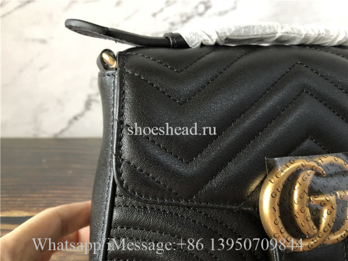 Original Gucci Marmont Small Top Handle Bag