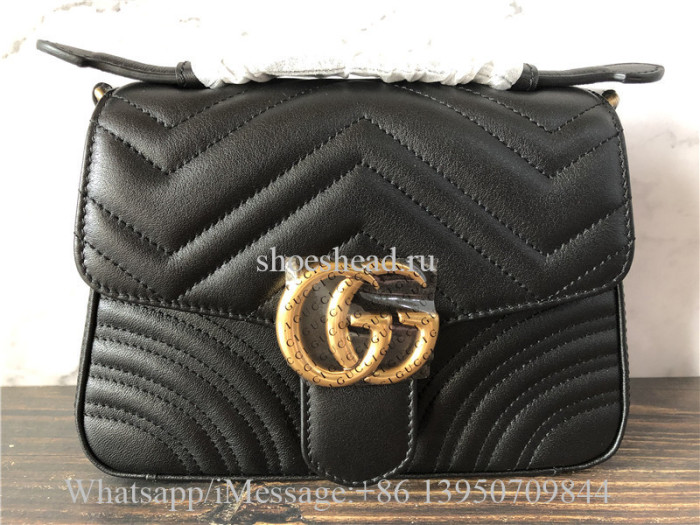 Original Gucci Marmont Small Top Handle Bag