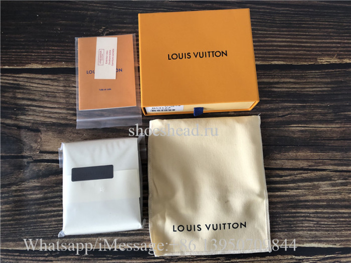 Original Louis Vuitton Black Damier Infini Leather Multiple Wallet M63124