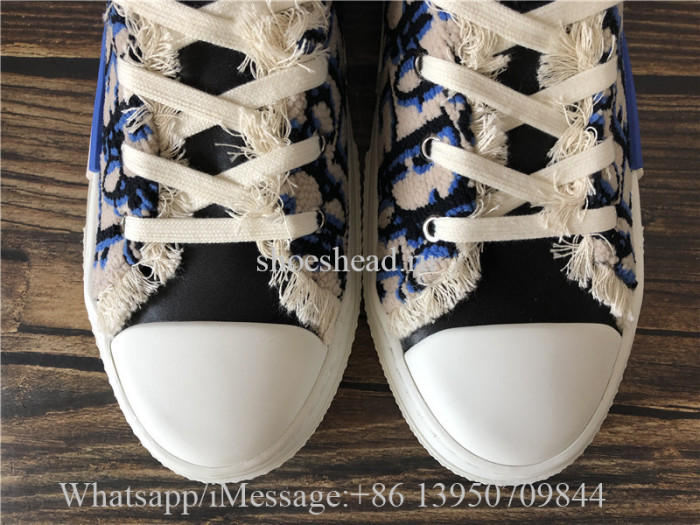 Dior Pre-Owned B23 High Beige Black Blue