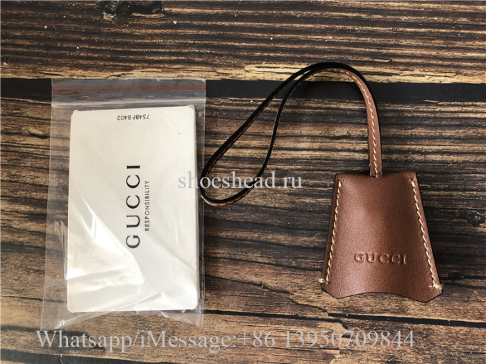 Original Gucci Padlock GG Supreme Shoulder Bag