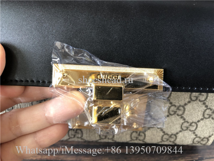 Original Gucci Padlock GG Supreme Shoulder Bag