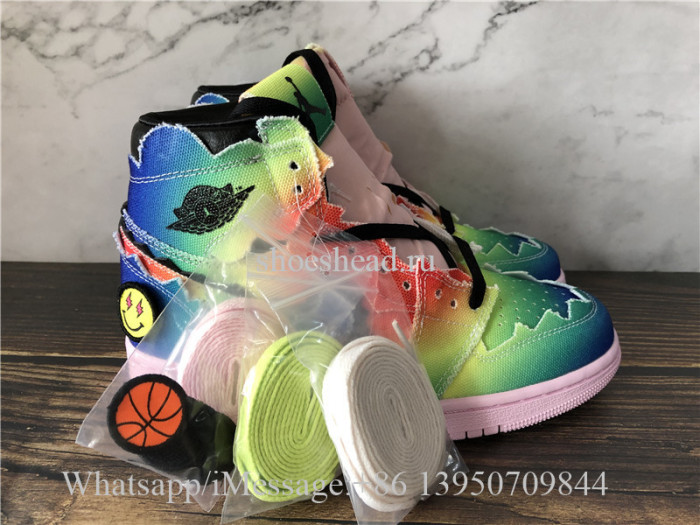 J Balvin x Air Jordan 1 Retro High OG GS
