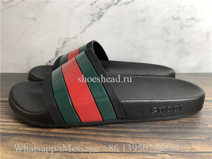 Gucci Flip Flops Black Slide