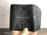 Original Louis Vuitton Monogram Empreinte Leather Victorine Wallet M64060