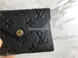 Original Louis Vuitton Monogram Empreinte Leather Victorine Wallet M64060