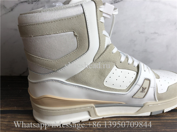 Louis Vuitton Trail High Top Sneaker White
