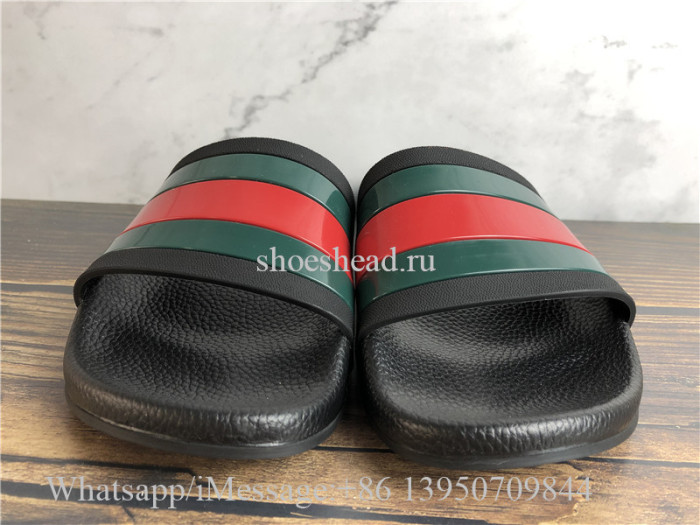Gucci Flip Flops Black Slide