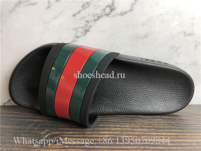 Gucci Flip Flops Black Slide