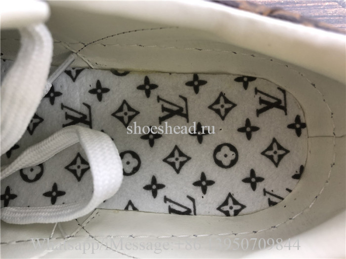 Super Quality Louis Vuitton Time Out Sneaker Brown White