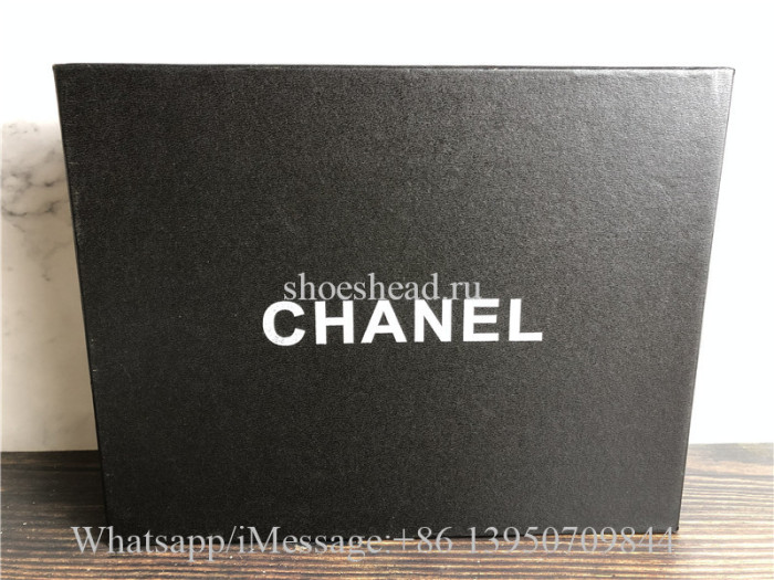Chanel Tweed Pearls Flat Mule Slide Sandals