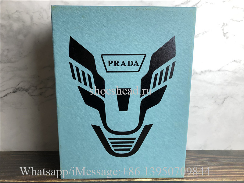 Prada Cloudbust Thunder Low Top Sneakers Black Yellow