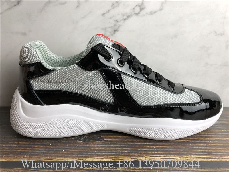 Prada America Cup Bike Fabric Sneakers
