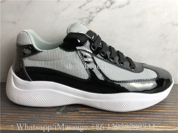 Prada America Cup Bike Fabric Sneakers