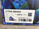 Louis Vuitton Trail High Top Sneaker Purple Blue