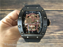 Richard Mille RM052-01 Skull Tourbillon Pink Rubies Watch