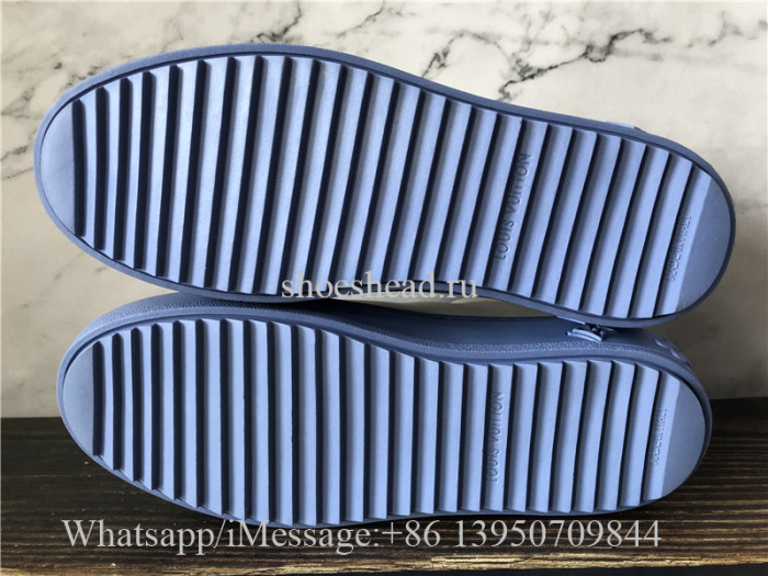 Super Quality Louis Vuitton TIme Out Sneaker Light Blue