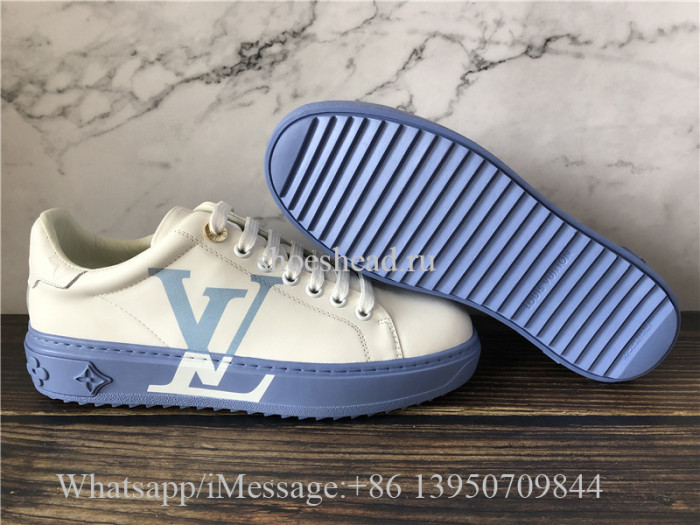 Super Quality Louis Vuitton TIme Out Sneaker Light Blue