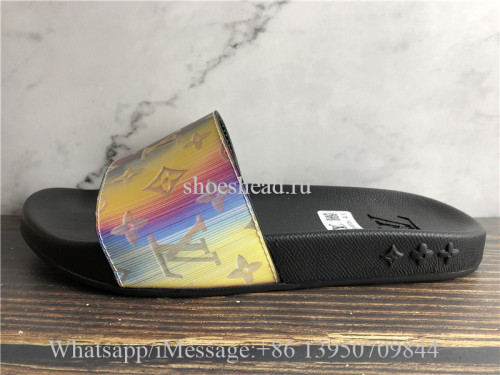 Louis Vuitton Waterfront Mule Prism Slides