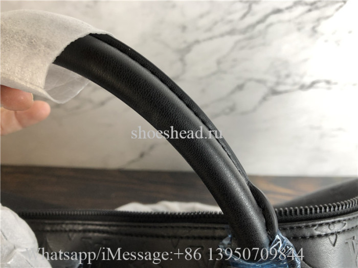 Louis Vuitton Monogram Keepall 45 Bandoulière Empreinte Line Duffle Bag