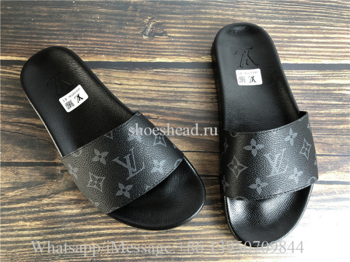 Louis Vuitton Waterfront Mule Monogram Eclipse Slide