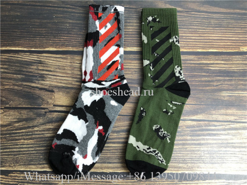 Off White Socks 2 Pairs