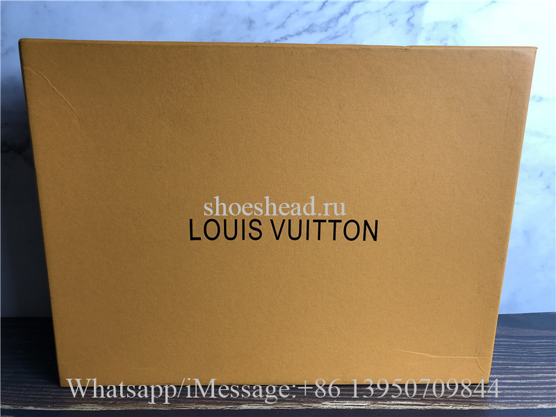 Louis Vuitton Tattoo High Top Sneaker Boot Grey Black