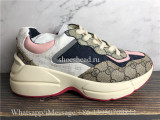 Super Quality Gucci GG Rhyton Vintage Ebony Sneaker