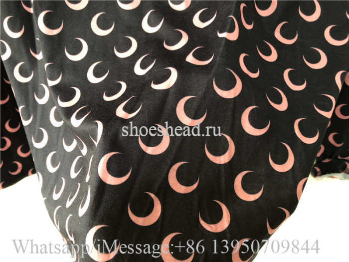 Marine Serre Bodysuit Set Black Pink
