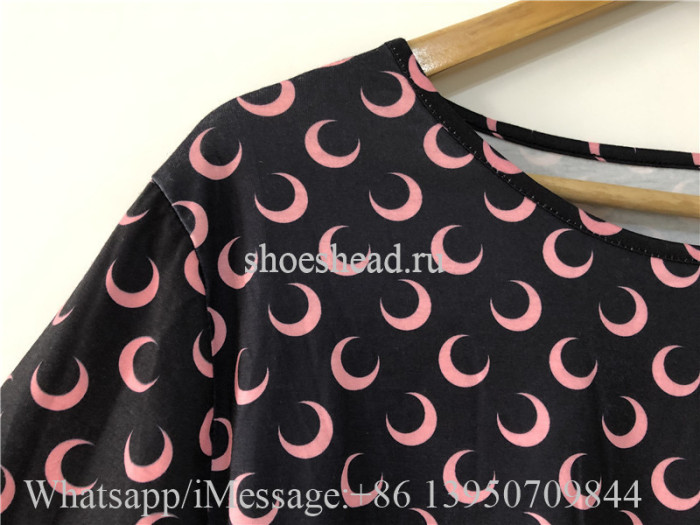 Marine Serre Bodysuit Set Black Pink