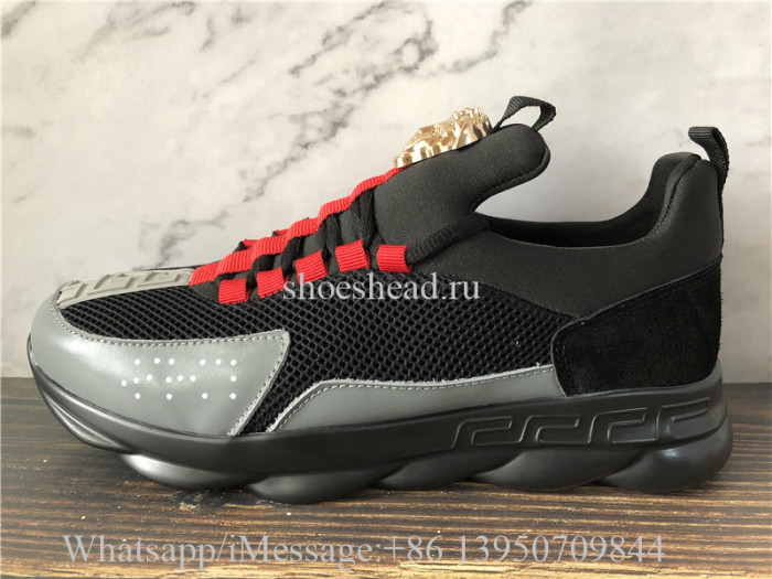 2Chainz Versace Chain Reaction Sneaker Black Red