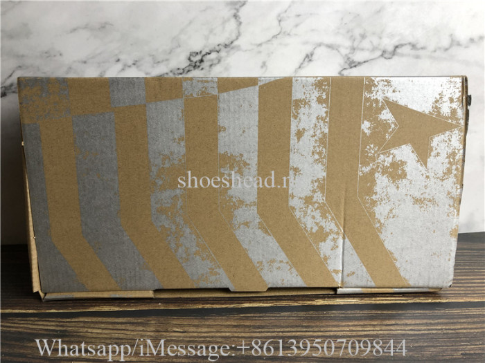 Golden Goose Deluxe Superstar Sneaker Silver Black