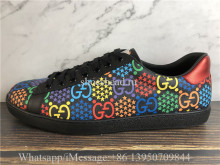 Super Quality Gucci Ace GG Supreme Low Psychedelic Black