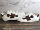 Super Quality Gucci Ace Embroidered Sneaker With Crystal Embroidered Arrow Appliqués