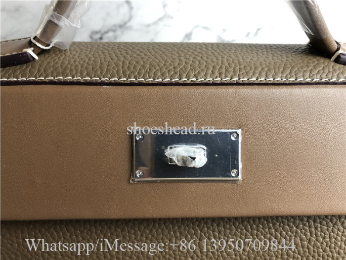 Hermes Brown Shoulder Bag