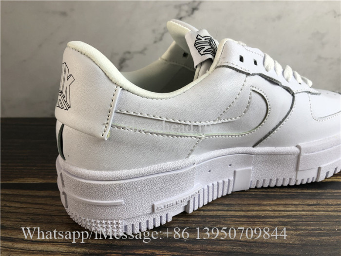 Nike Air Force 1 Pixel White Black Sail