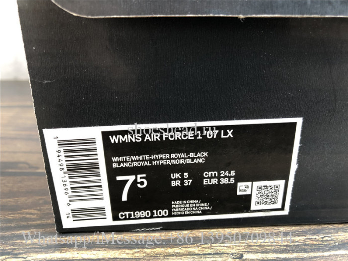 Nike Air Force 1 Pixel White Black Sail