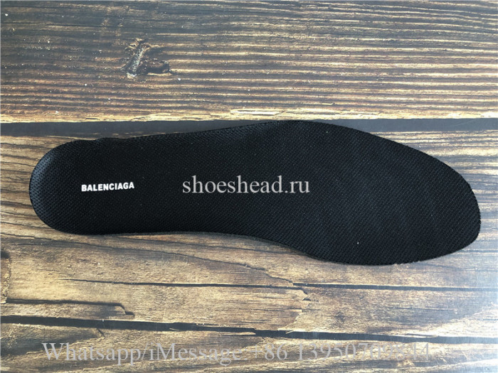 Balenciaga Triple S Sneaker In Black And White Double