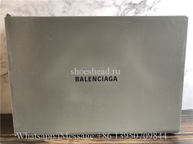 Balenciaga Triple S Sneaker In Black And White Double