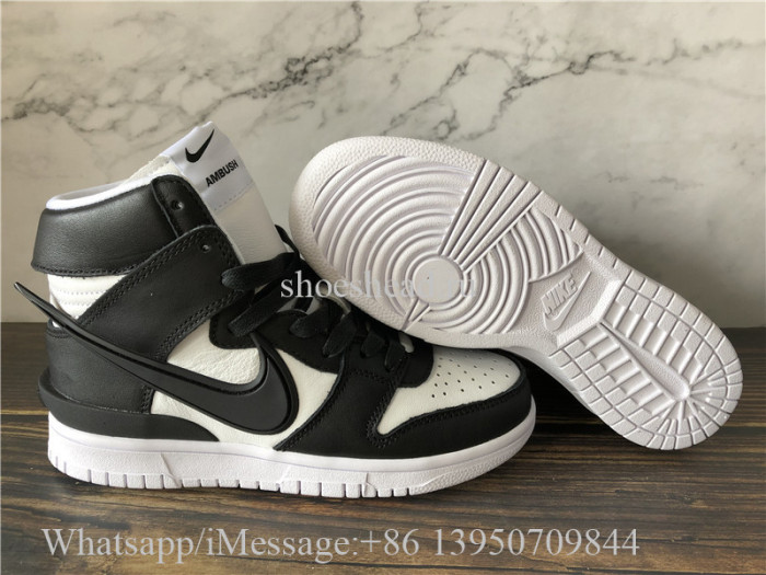 Ambush x Nike Dunk High Black White