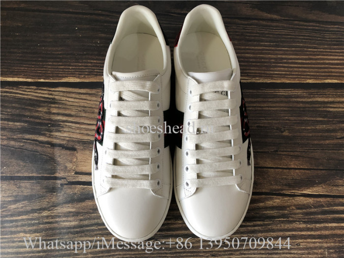 Super Quality Gucci Ace Embroidered Sneaker Snake