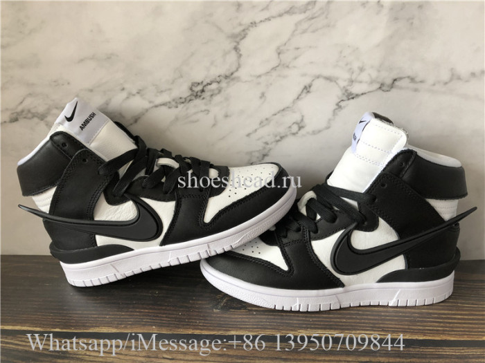 Ambush x Nike Dunk High Black White