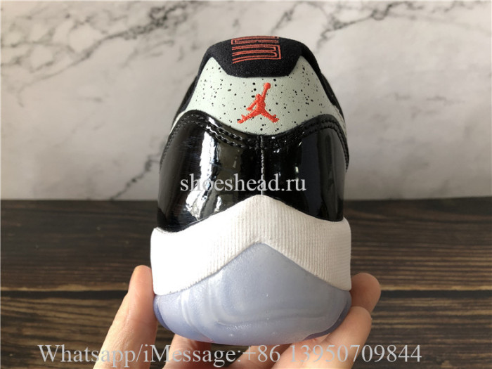 Air Jordan 11 Retro Low Black Infrared 23
