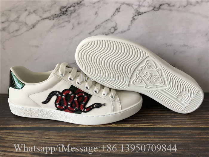 Super Quality Gucci Ace Embroidered Sneaker Snake