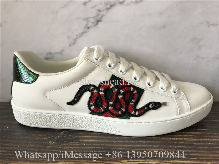 Super Quality Gucci Ace Embroidered Sneaker Snake