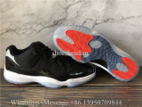 Air Jordan 11 Retro Low Black Infrared 23