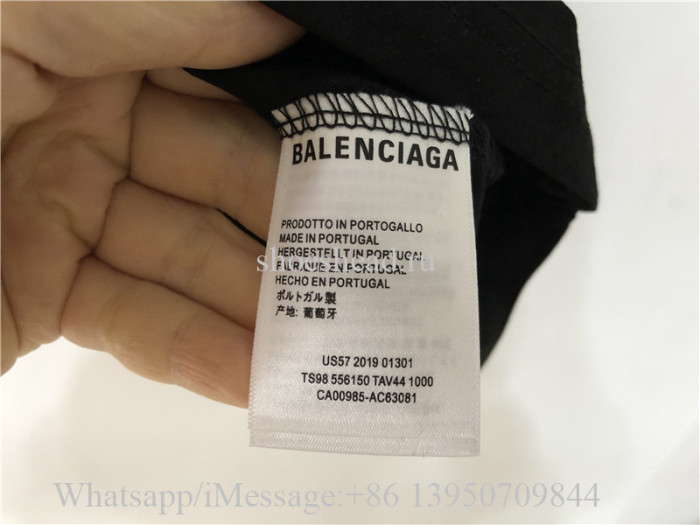 Balenciaga WFP Black T-shirt