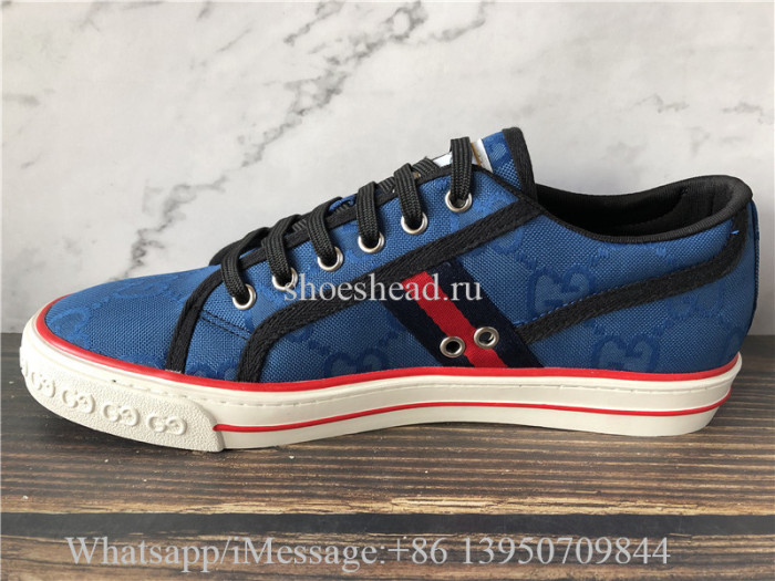 Gucci Off The Grid Sneaker Blue GG Econyl